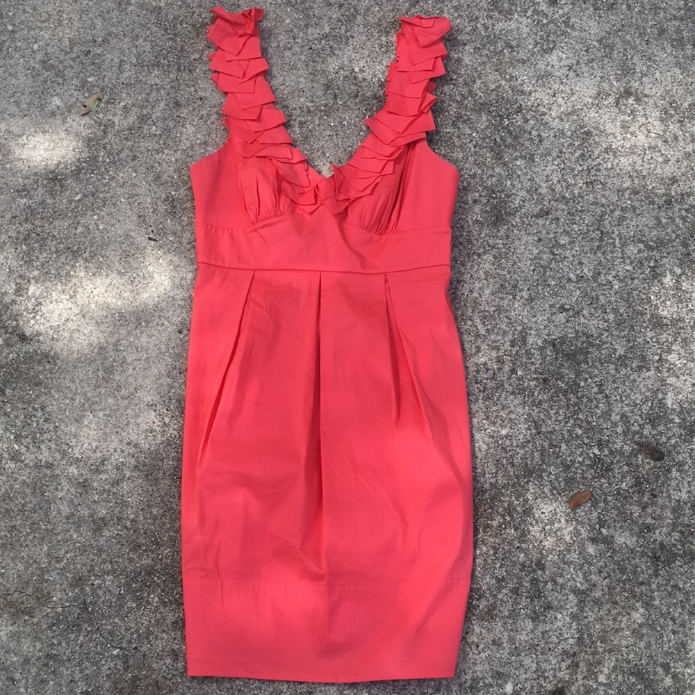 BCBGMAXAZRIA CORAL DRESS